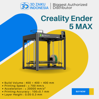 Creality Ender 5 MAX High Speed Large Size 3D Printer with Active Input Shaping
